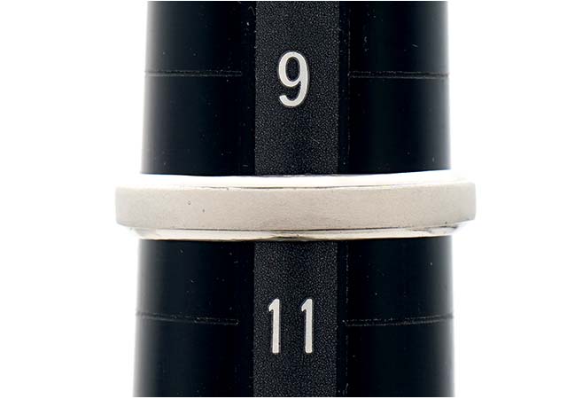 プラチナ製結婚指輪のサイズ直し