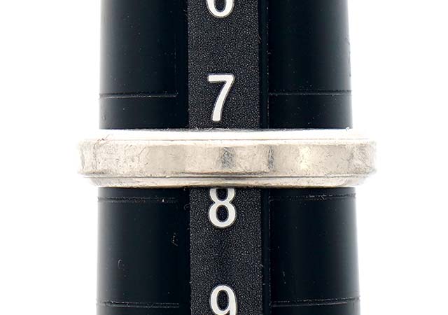 プラチナ製結婚指輪のサイズ直し