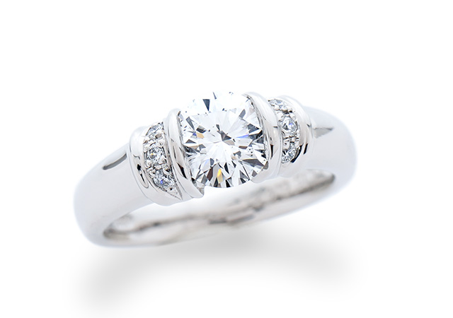 N様 (プラチナ製 1.15ct立て爪ダイヤリング をリフォーム)