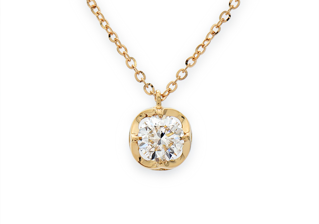 T様 (K18イエローゴールド ダイアモンドネックレス)