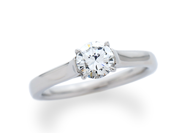 K様 (プラチナ ダイアモンドの指輪をリフォーム)