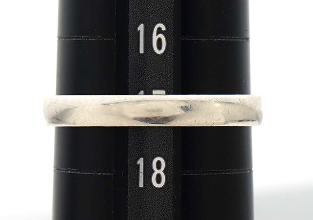 シルバー製指輪のサイズ直し