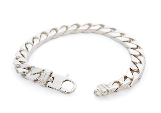 シルバー製ティファニーブレスレットコマ外しと修理