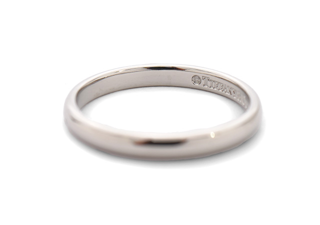 プラチナ製ティファニー指輪の刻印消し