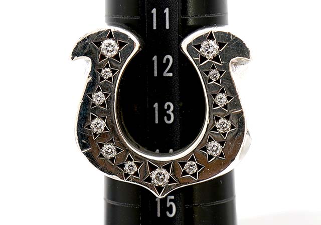 シルバー製テンダーロイン指輪のサイズ直し