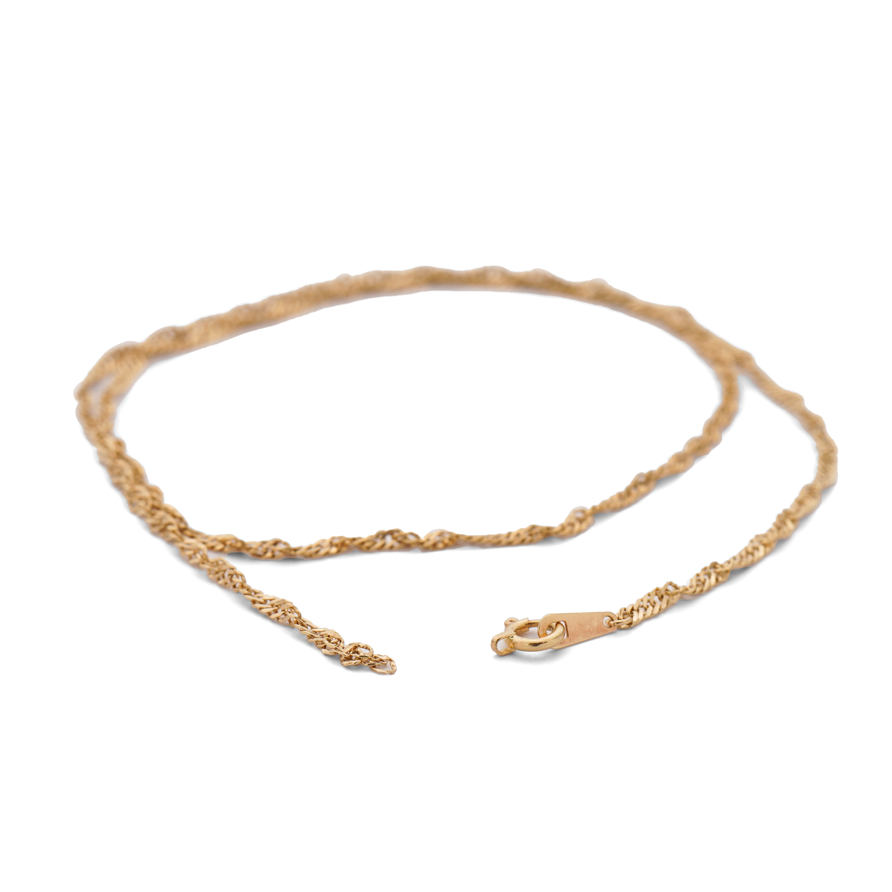 切れたネックレスを、おそろいのブレスレットに。長さ選びのお話